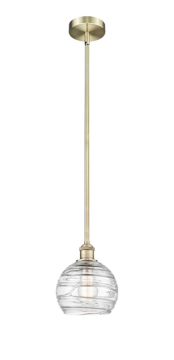 Innovations Edison 616-1S-AB-G1213-8 Pendant Light - Antique Brass