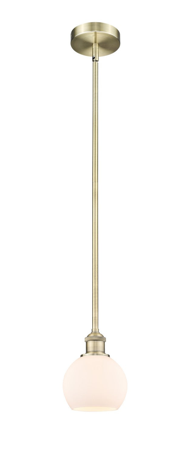 Innovations Edison 616-1S-AB-G121-6 Pendant Light - Antique Brass