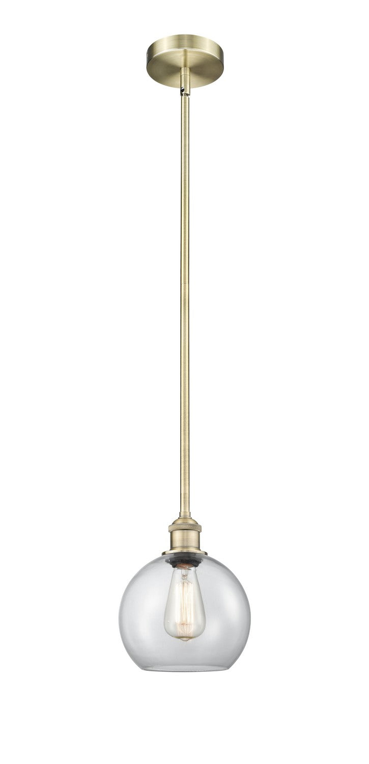 Innovations Edison 616-1S-AB-G122-8 Pendant Light - Antique Brass