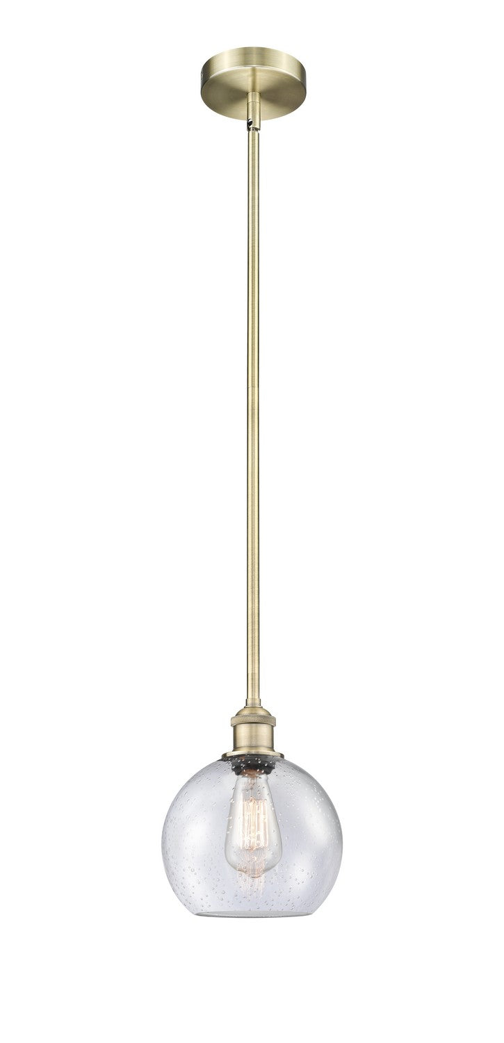 Innovations Edison 616-1S-AB-G124-8 Pendant Light - Antique Brass