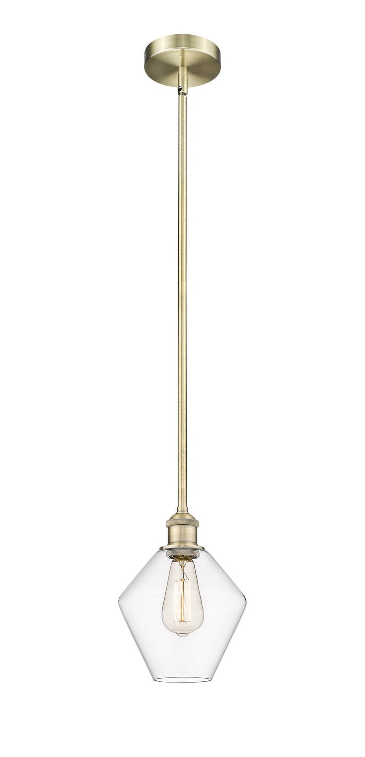 Innovations Edison 616-1S-AB-G652-8 Pendant Light - Antique Brass