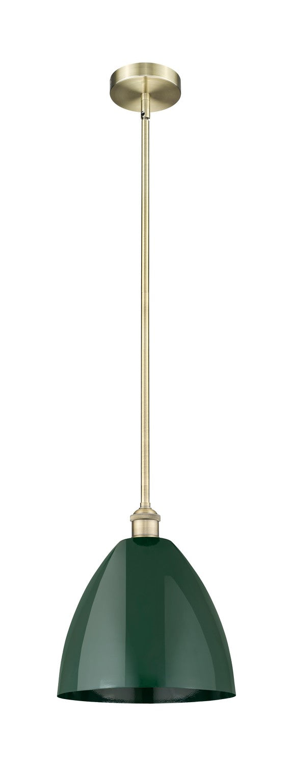Innovations Edison 616-1S-AB-MBD-12-GR Pendant Light - Antique Brass