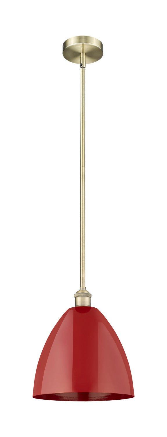 Innovations Edison 616-1S-AB-MBD-12-RD Pendant Light - Antique Brass