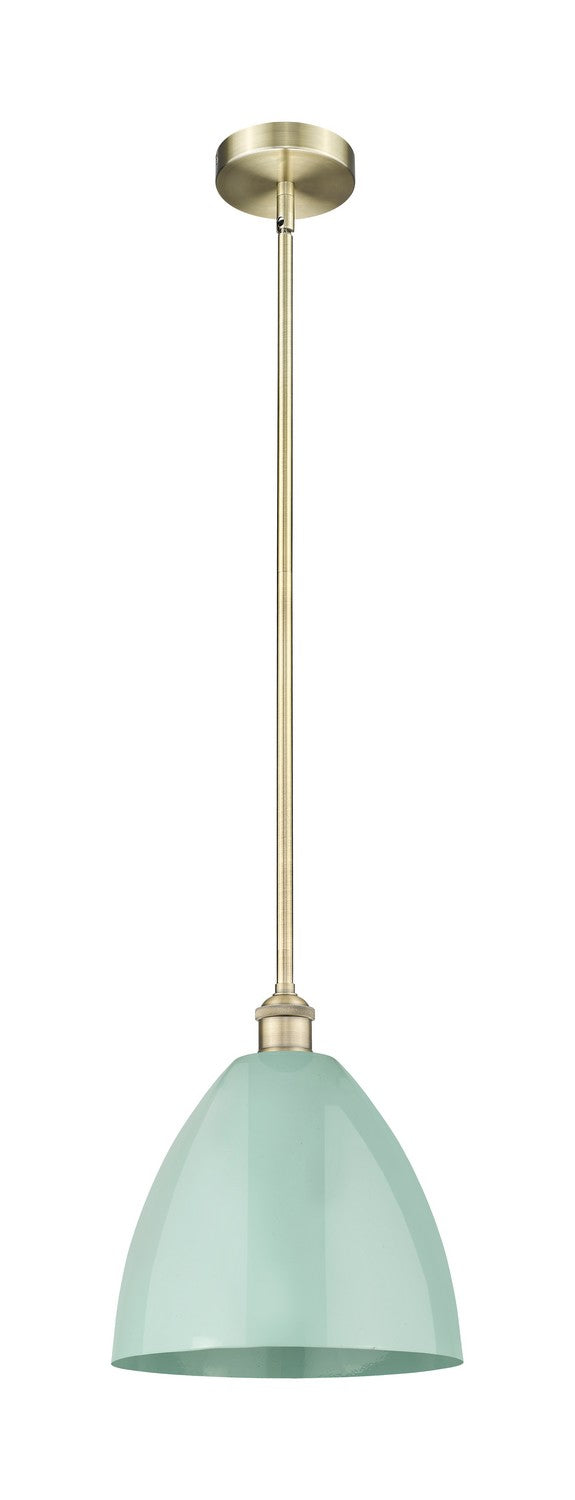 Innovations Edison 616-1S-AB-MBD-12-SF Pendant Light - Antique Brass