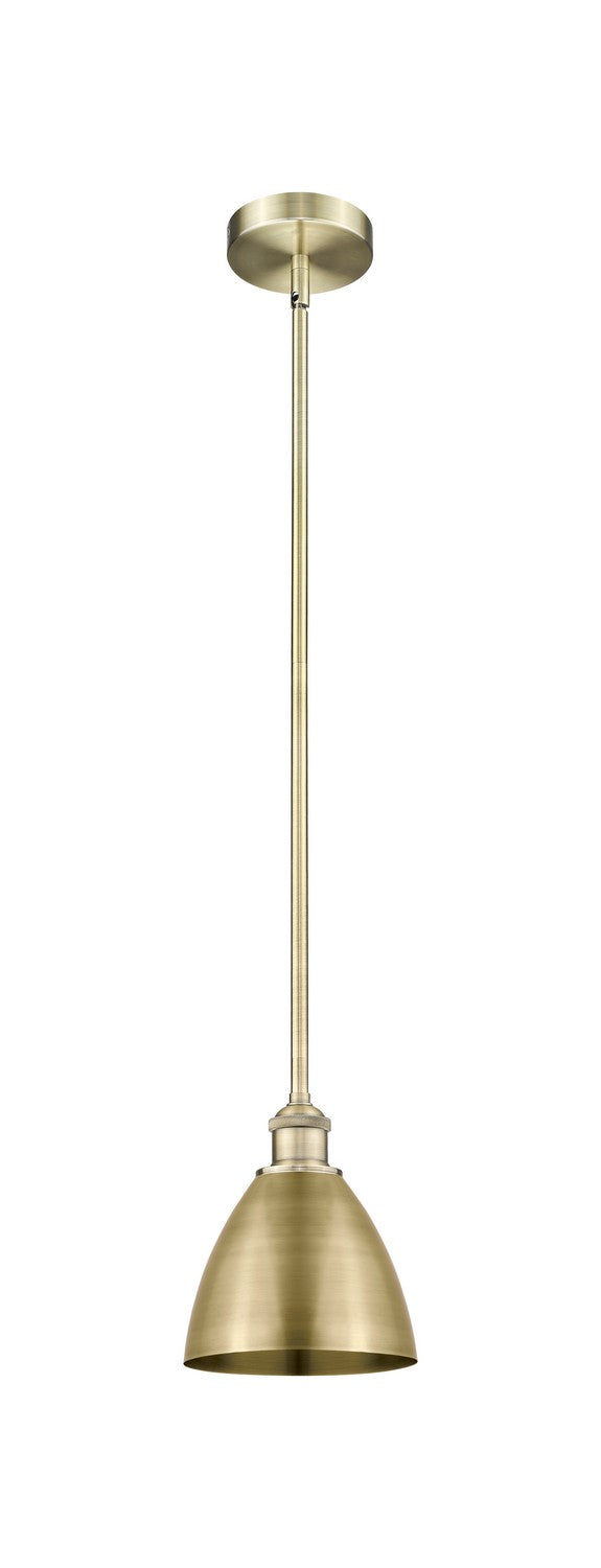 Innovations Edison 616-1S-AB-MBD-75-AB Pendant Light - Antique Brass