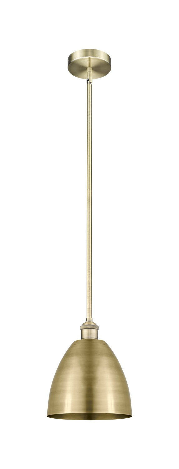 Innovations Edison 616-1S-AB-MBD-9-AB Pendant Light - Antique Brass
