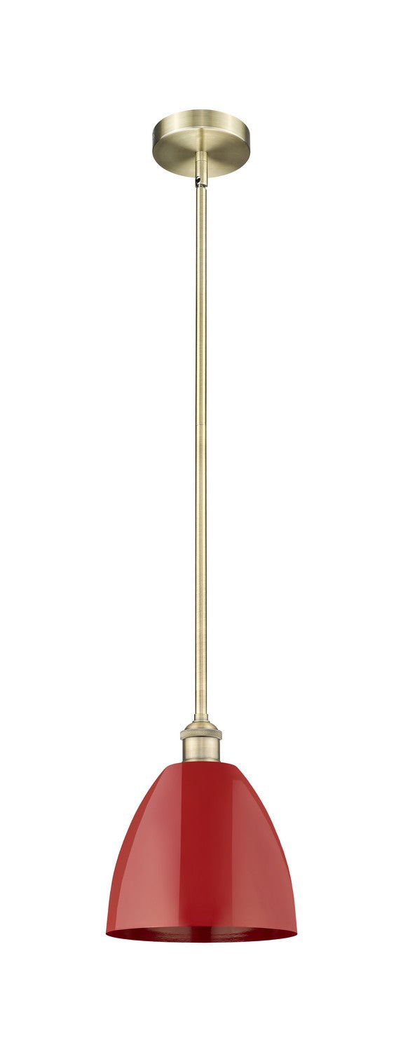 Innovations Edison 616-1S-AB-MBD-9-RD Pendant Light - Antique Brass