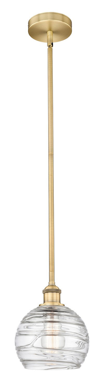 Innovations Edison 616-1S-BB-G1213-8 Pendant Light - Brushed Brass