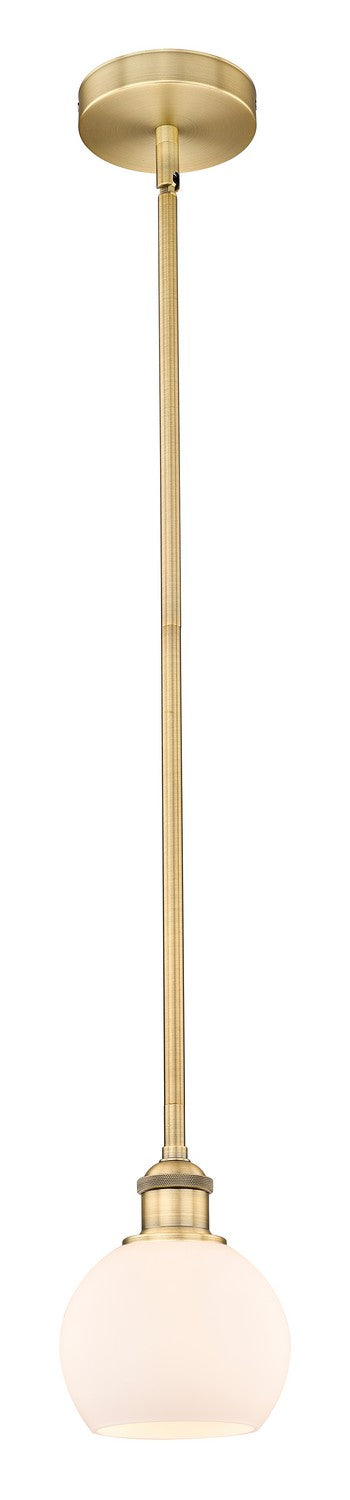 Innovations Edison 616-1S-BB-G121-6 Pendant Light - Brushed Brass
