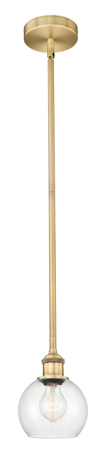 Innovations Edison 616-1S-BB-G122-6 Pendant Light - Brushed Brass