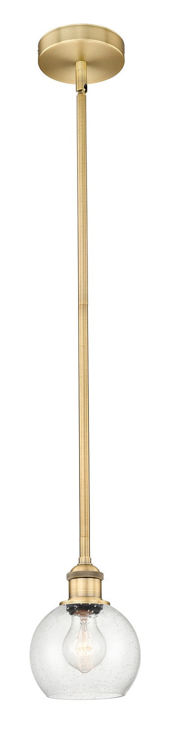 Innovations Edison 616-1S-BB-G124-6 Pendant Light - Brushed Brass