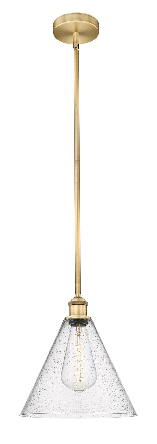 Innovations Edison 616-1S-BB-GBC-124 Pendant Light - Brushed Brass