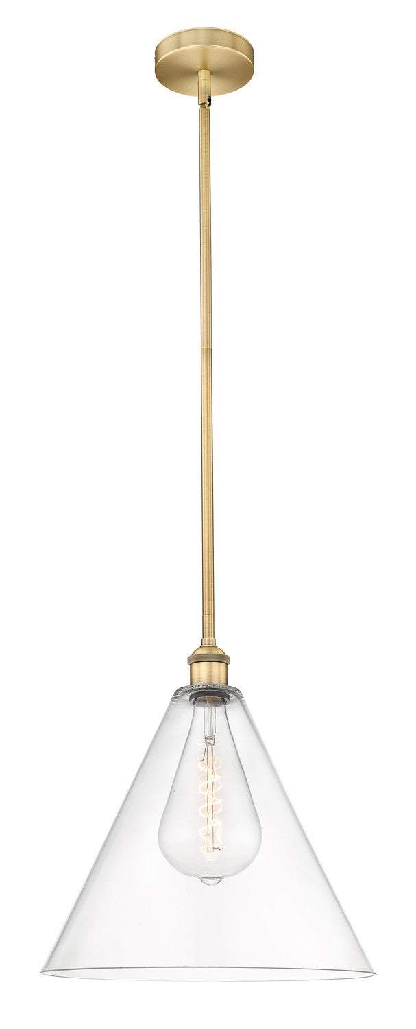 Innovations Edison 616-1S-BB-GBC-162 Pendant Light - Brushed Brass