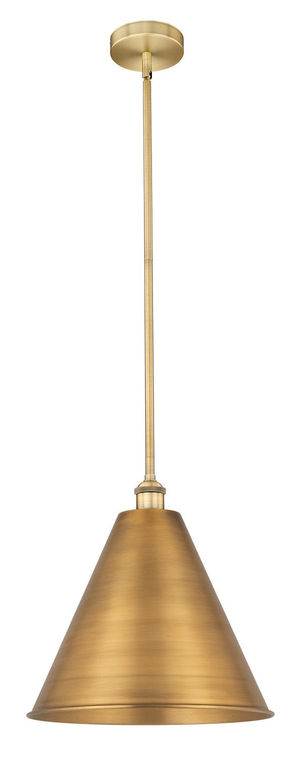 Innovations Edison 616-1S-BB-MBC-16-BB Pendant Light - Brushed Brass