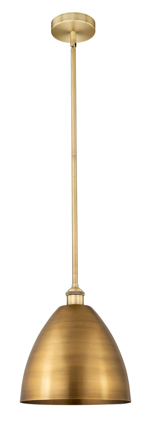 Innovations Edison 616-1S-BB-MBD-12-BB Pendant Light - Brushed Brass