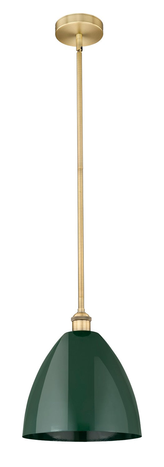 Innovations Edison 616-1S-BB-MBD-12-GR Pendant Light - Brushed Brass