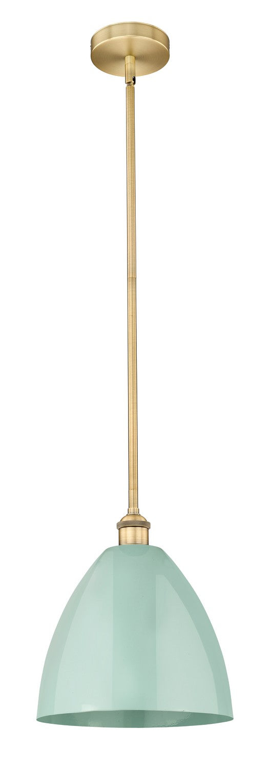 Innovations Edison 616-1S-BB-MBD-12-SF Pendant Light - Brushed Brass