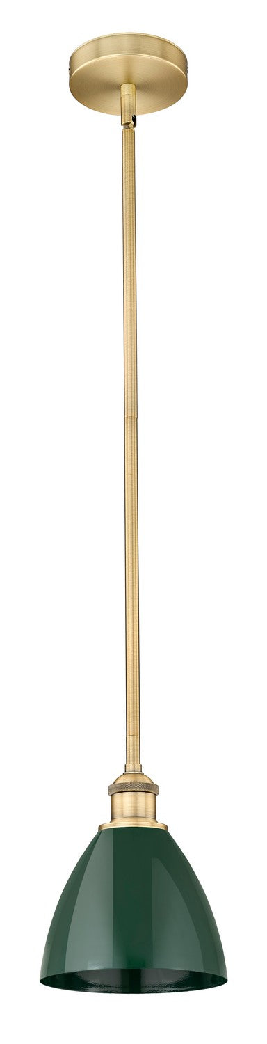 Innovations Edison 616-1S-BB-MBD-75-GR Pendant Light - Brushed Brass