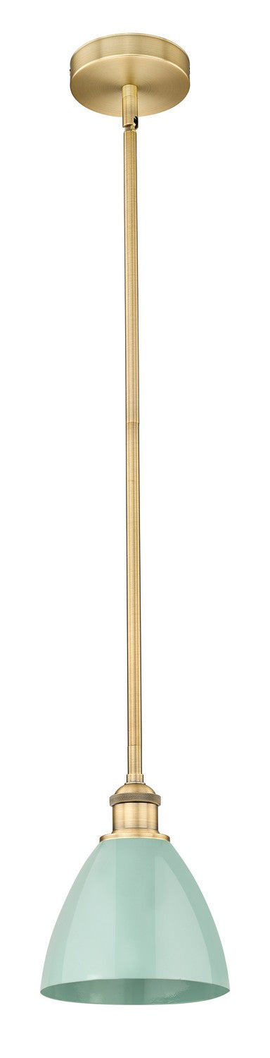 Innovations Edison 616-1S-BB-MBD-75-SF Pendant Light - Brushed Brass