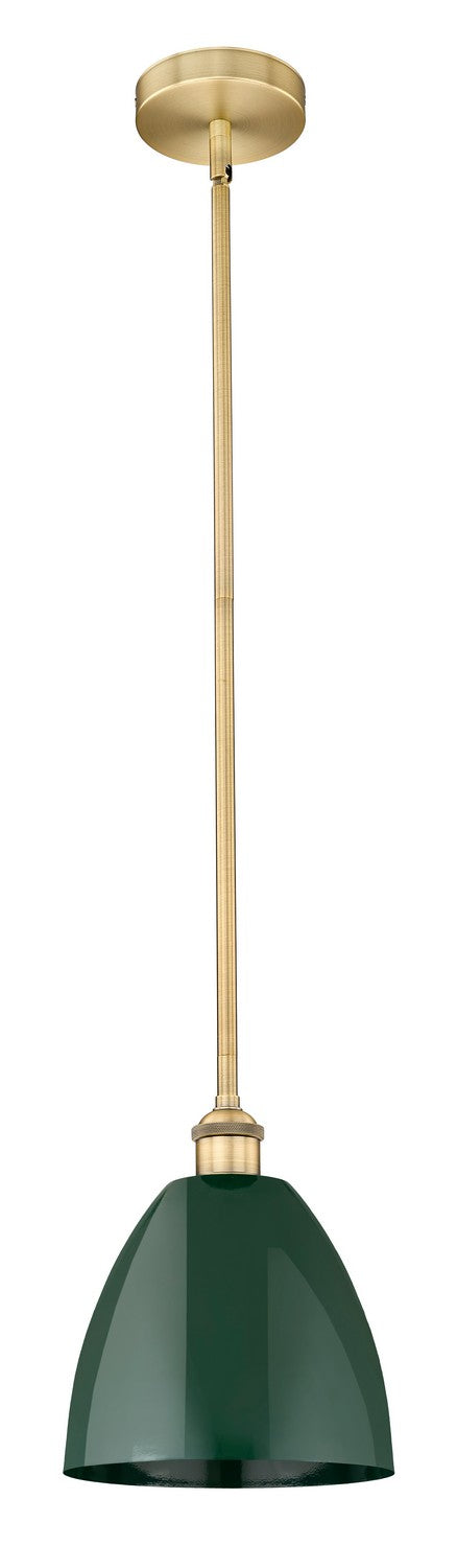 Innovations Edison 616-1S-BB-MBD-9-GR Pendant Light - Brushed Brass