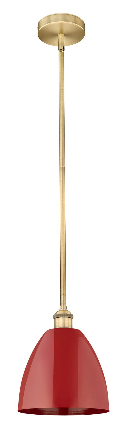Innovations Edison 616-1S-BB-MBD-9-RD Pendant Light - Brushed Brass