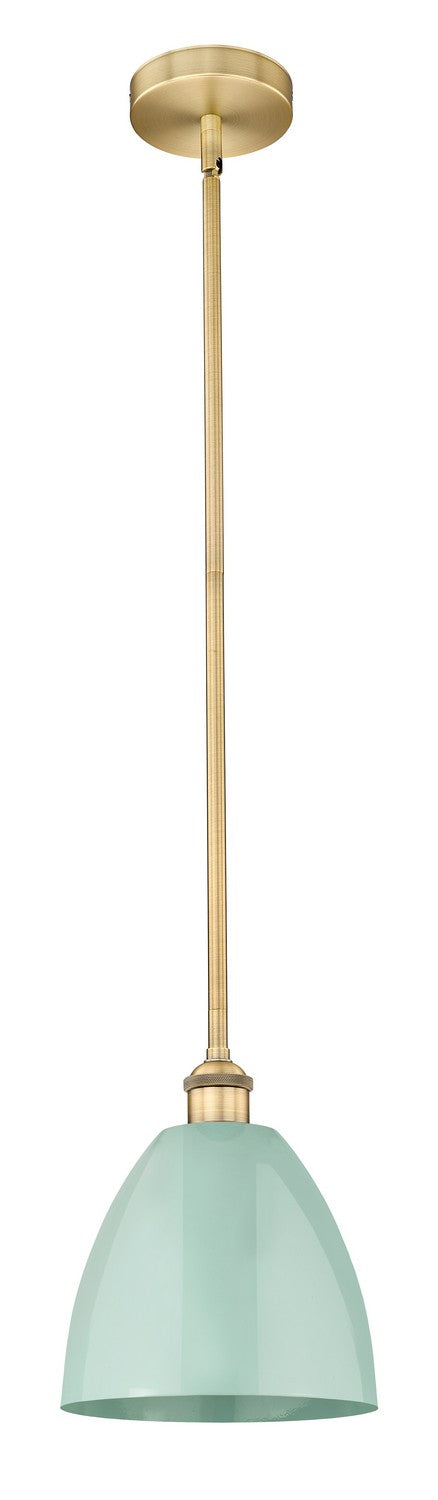 Innovations Edison 616-1S-BB-MBD-9-SF Pendant Light - Brushed Brass
