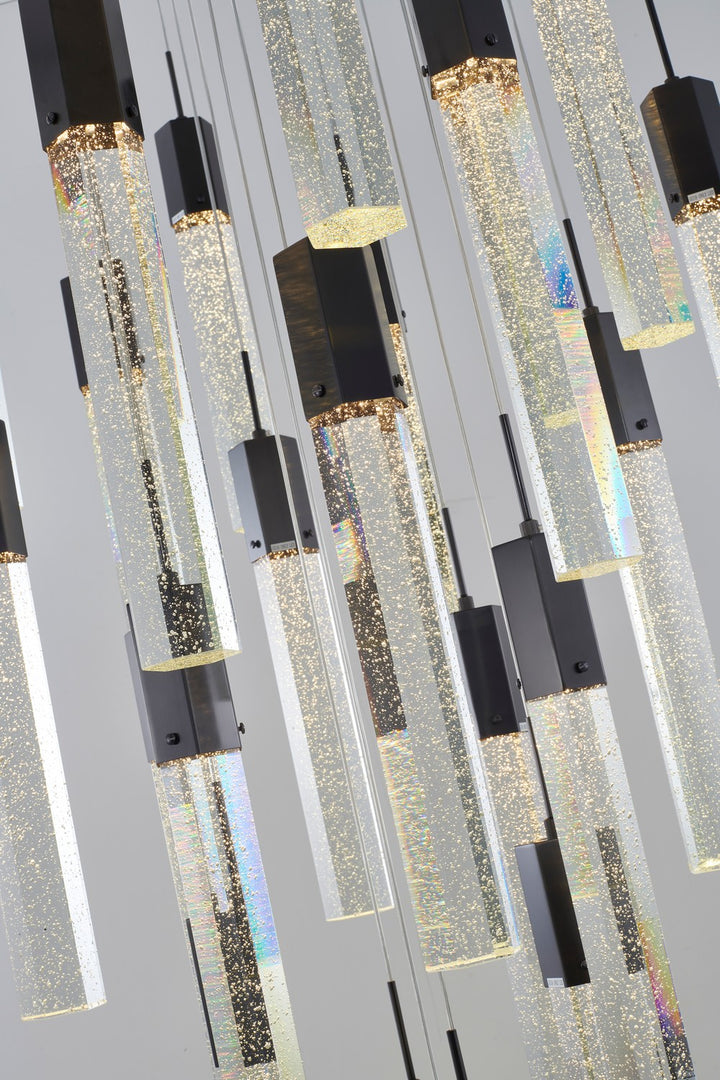 Bethel International ADS29C27BG Chandelier Light - Black