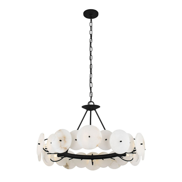 Varaluz Cosmos 370C06MB Chandelier Light - Matte Black
