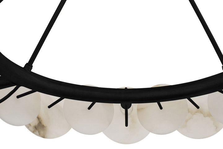 Varaluz Cosmos 370C06MB Chandelier Light - Matte Black