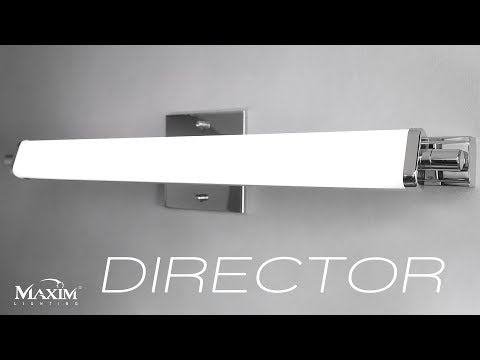 Maxim Director 53034WTPC Bath Vanity Light 36 in. wide - Polished Chrome