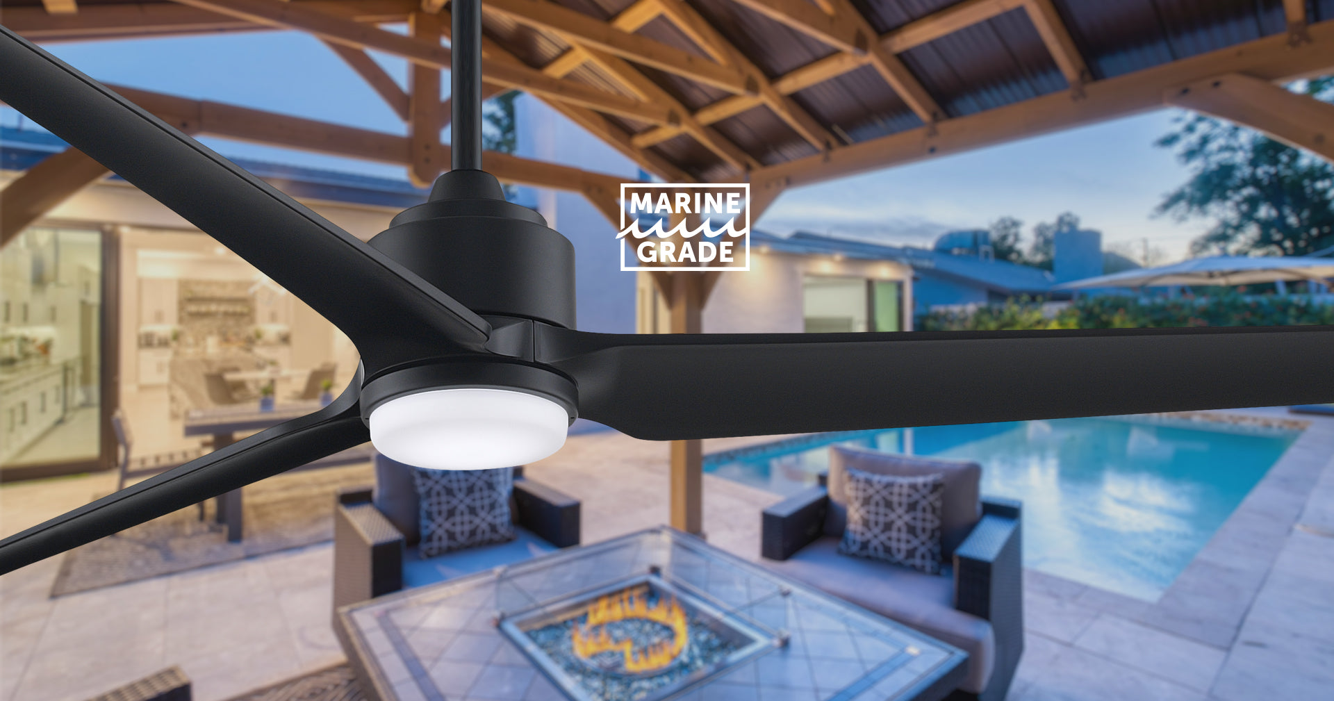 Marine Grade Ceiling Fans Coastal Outdoor – Light Lumen