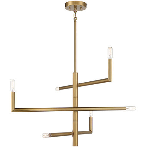 Savoy House Cristofer 1-1623-6-322 Chandelier Light - Warm Brass