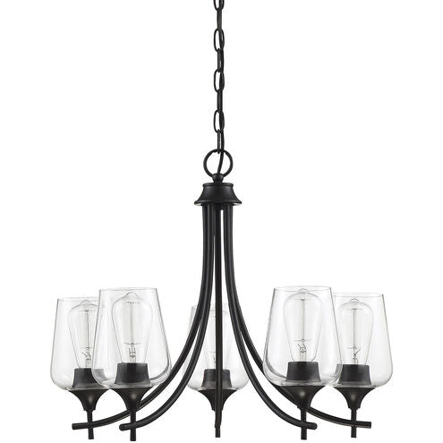 Savoy House Octave 1-4032-5-BK Chandelier Light - Black