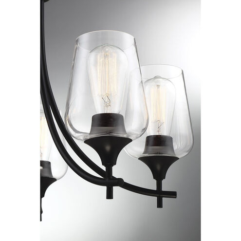 Savoy House Octave 1-4032-5-BK Chandelier Light - Black