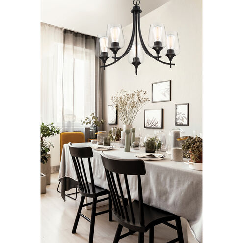 Savoy House Octave 1-4032-5-BK Chandelier Light - Black