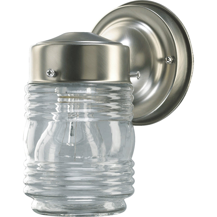 Quorum 5010-65 Utility Light - Satin Nickel