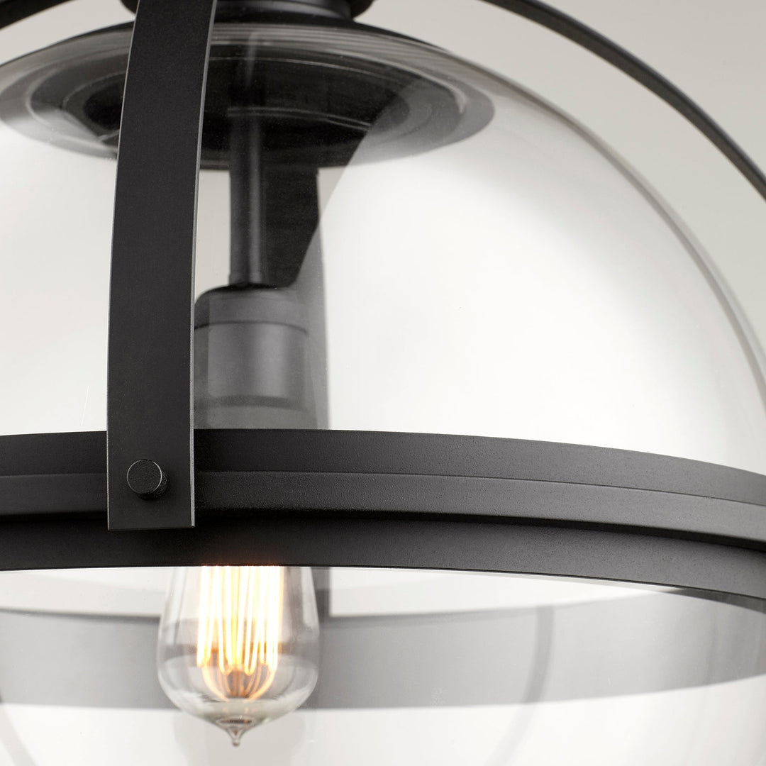 Quorum Meridian Globe Pendants 88-20-69 Pendant Light - Textured Black