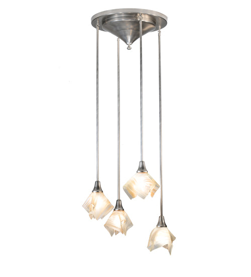 Meyda Tiffany Metro 100000 Pendant Light - Brushed Nickel