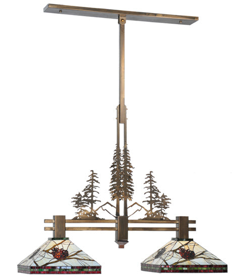 Meyda Tiffany Pinecone 100072 Pendant Light - Antique Copper