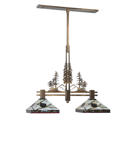 Meyda Tiffany Pinecone 100072 Pendant Light - Antique Copper