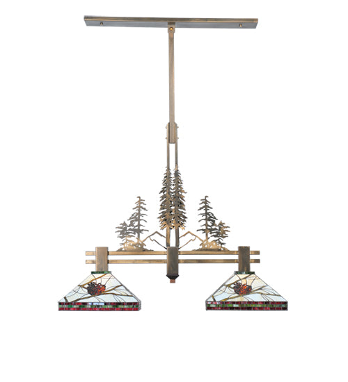 Meyda Tiffany Pinecone 100072 Pendant Light - Antique Copper