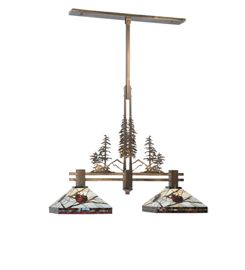Meyda Tiffany Pinecone 100072 Pendant Light - Antique Copper