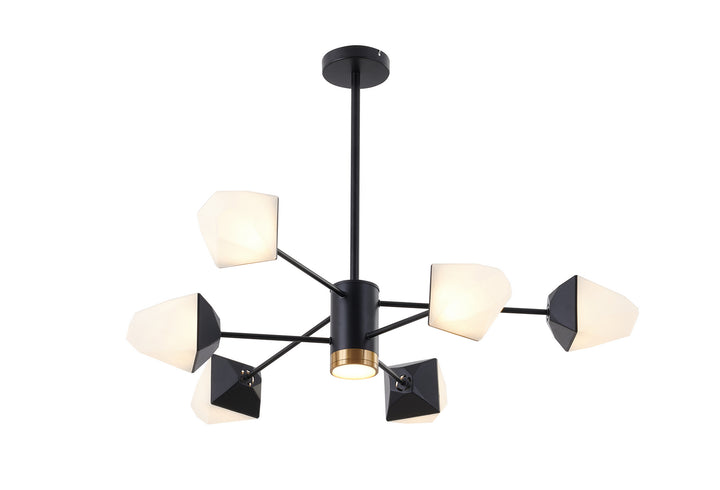 Bethel International BE22C25B Chandelier Light - Black