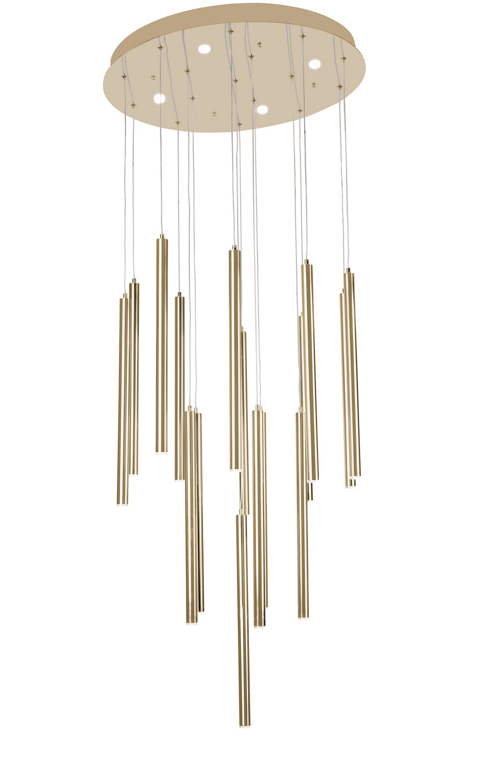 Bethel International TR17 Chandelier Light - Gold
