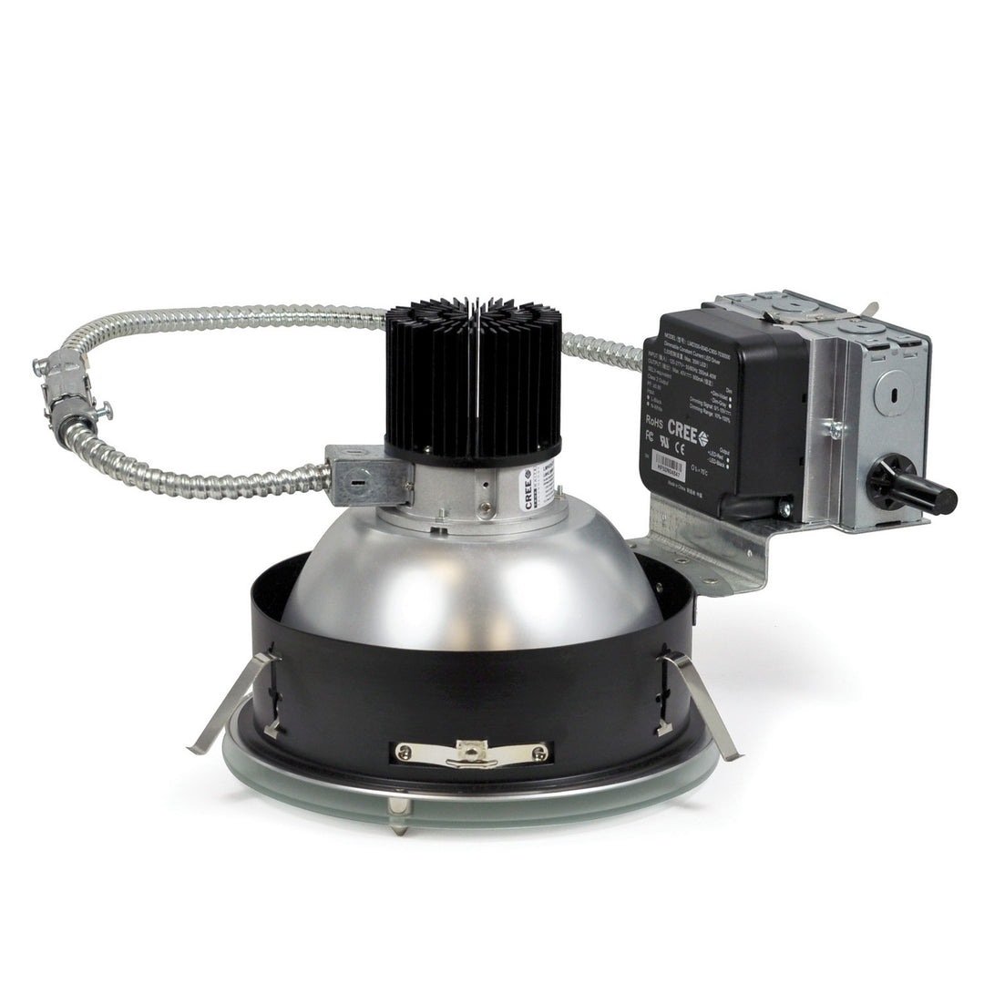 Nora Lighting NCHR-834/80LE4   Recessed Light Pewter, Nickel, Silver
