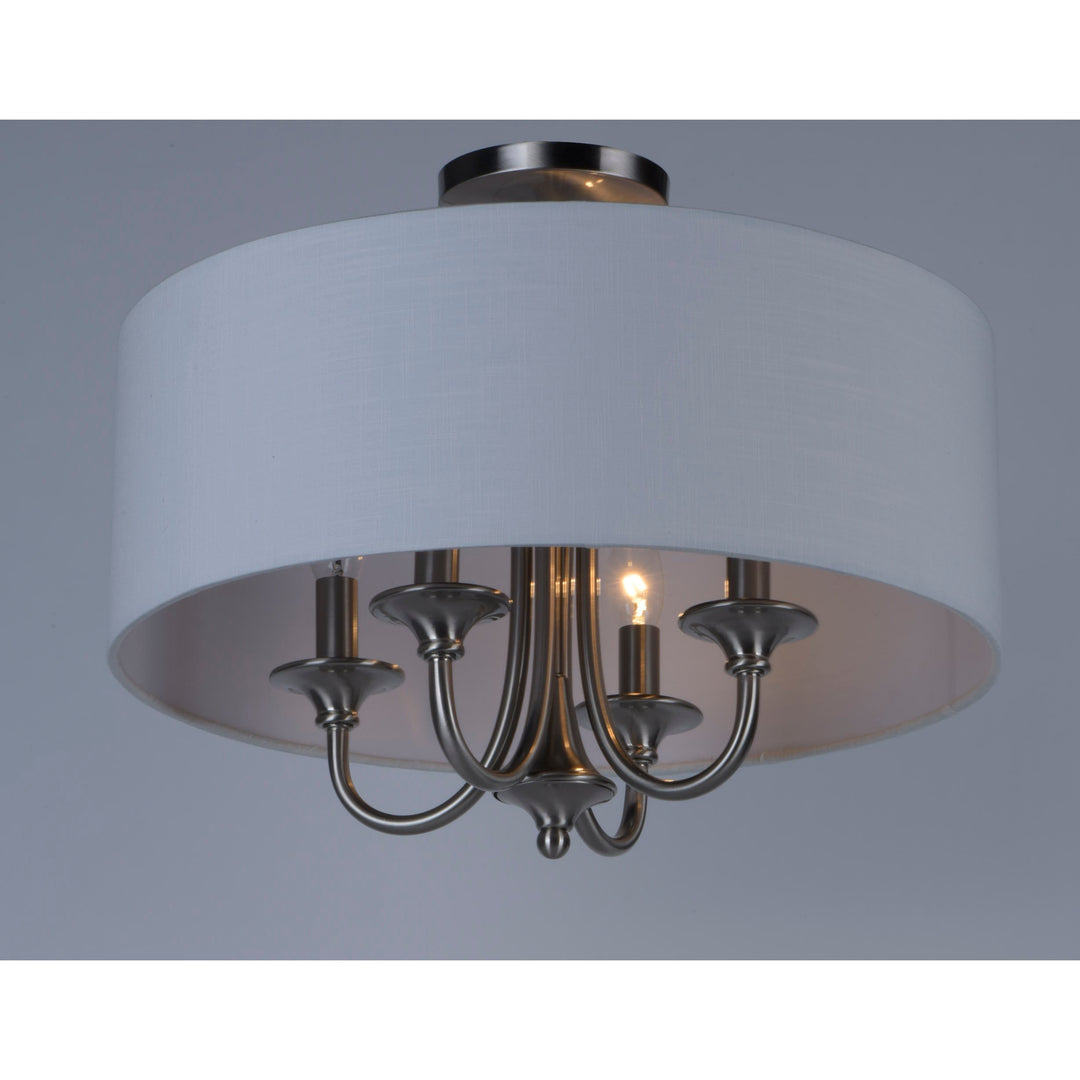 Maxim Bongo 10013WLSN Ceiling Light - Satin Nickel
