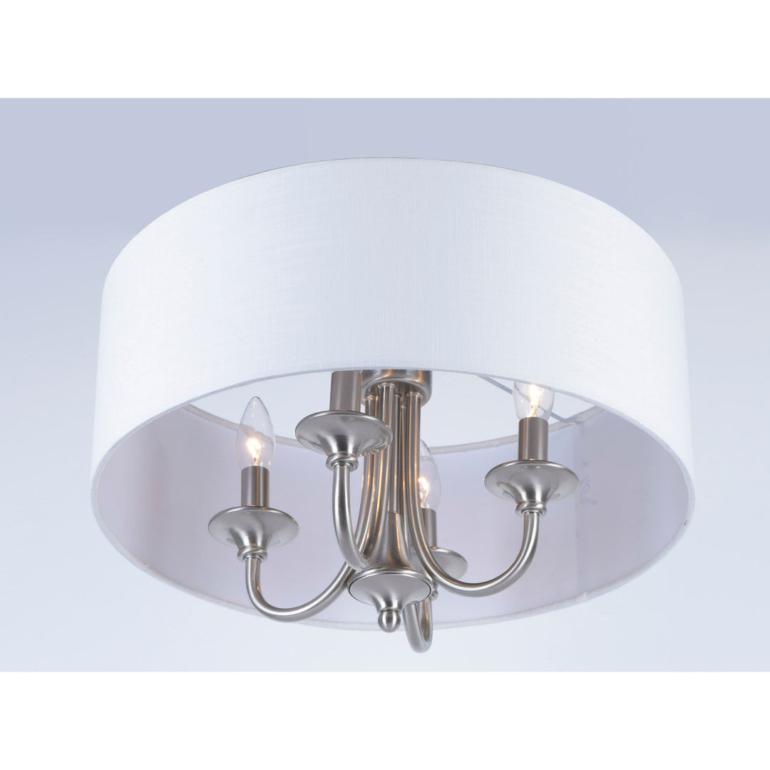 Maxim Bongo 10013WLSN Ceiling Light - Satin Nickel