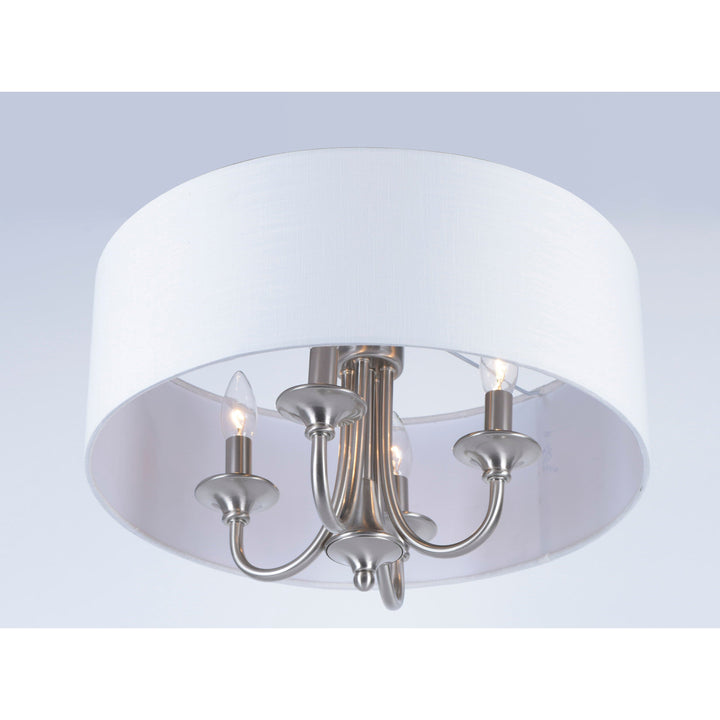 Maxim Bongo 10013WLSN Ceiling Light - Satin Nickel