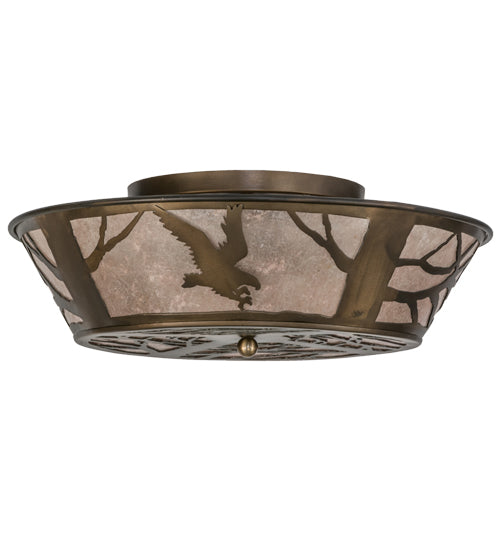 Meyda Tiffany Strike Of The Eagle 10013 Ceiling Light - Antique Copper