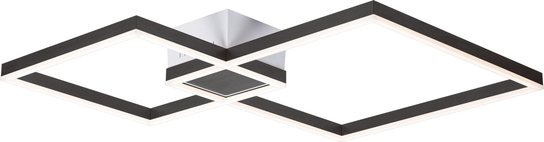 PageOne Fractal PC010103-SDG Ceiling Light - Satin Dark Gray